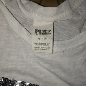 Euc top , white color beaded